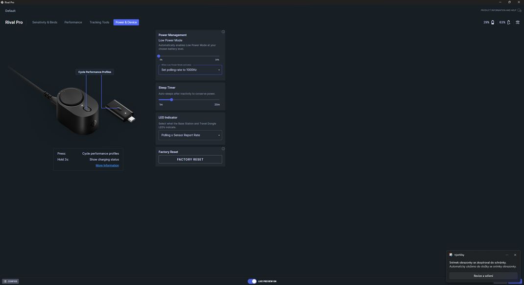 Steelseries Rival Pro a Sensei Pro 