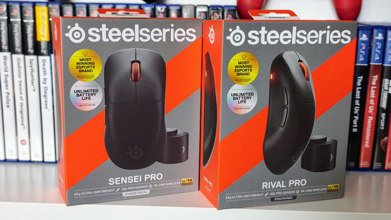 Steelseries Rival Pro a Sensi Pro
