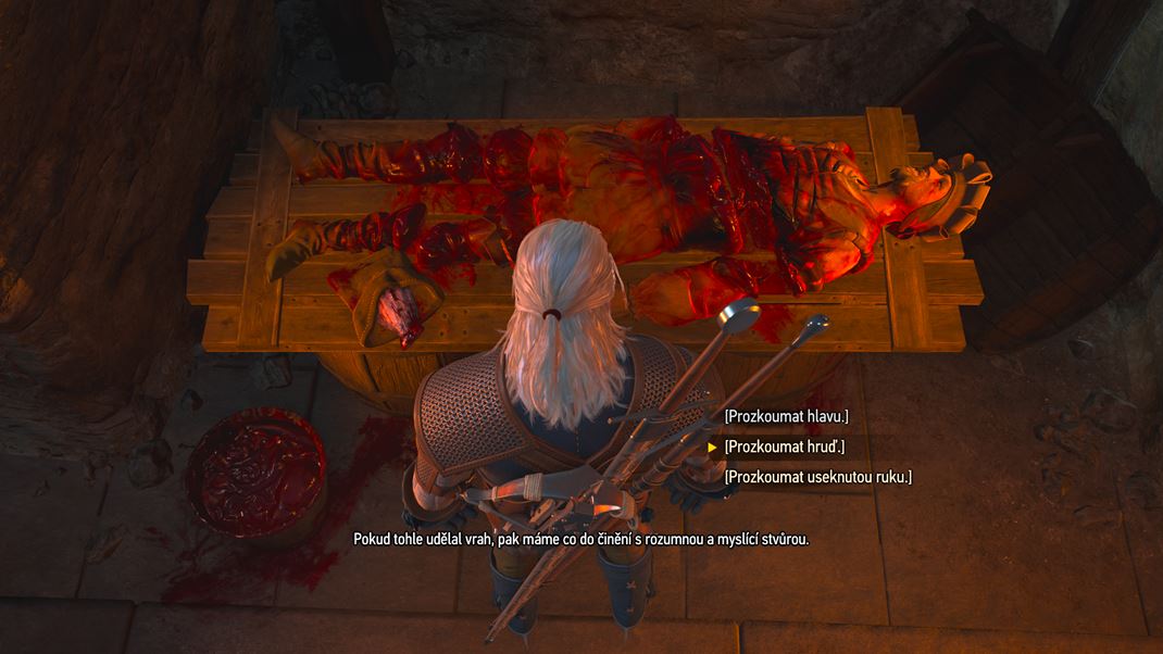 The Witcher 3: Wild Hunt � Remastered Hra ve�mi dobre zapracovala aj pr�pravu, p�tranie a vy�etrovanie