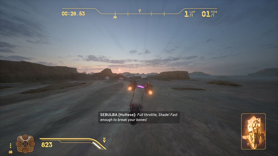 Star Wars: Galactic Racer Podracing nechýba